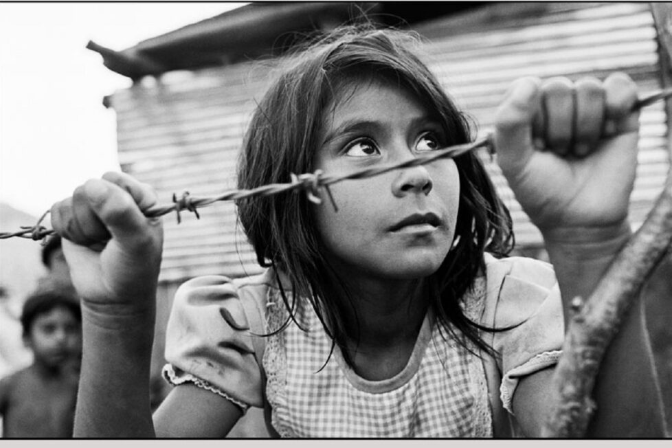 Refugiados guatemaltecos en México. Frontera Echeverría, Chiapas, 1982