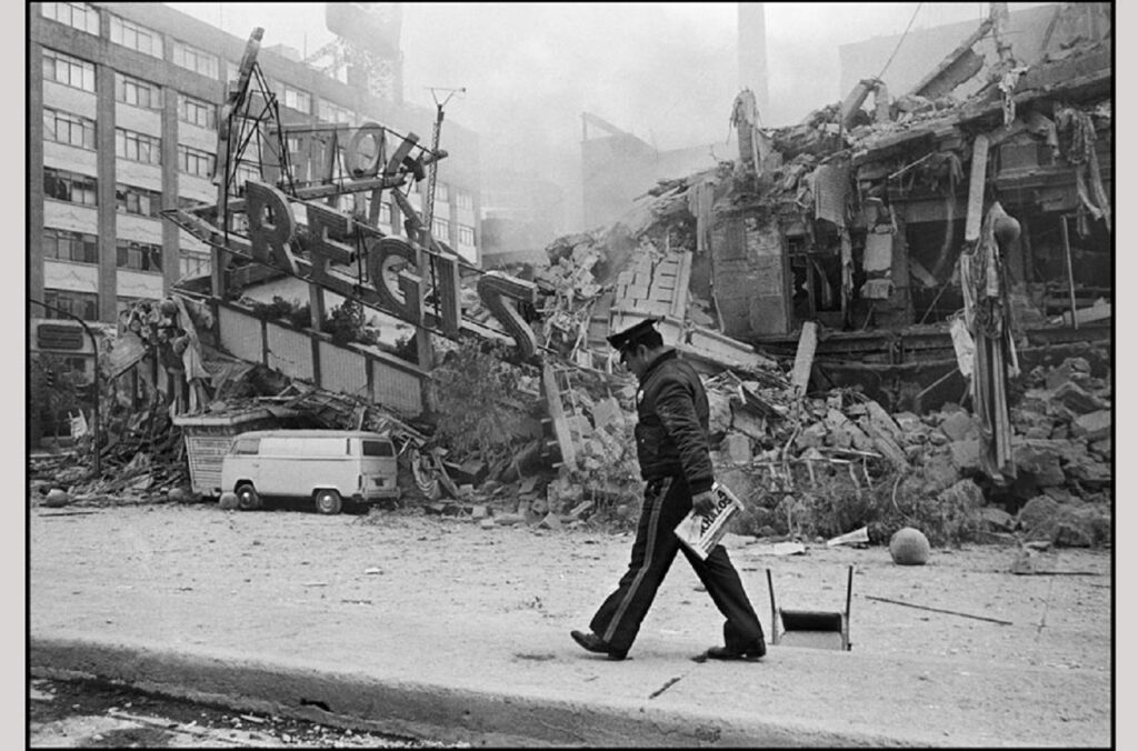 Terremoto de 1985, Hotel Regis. Distrito Federal 1985