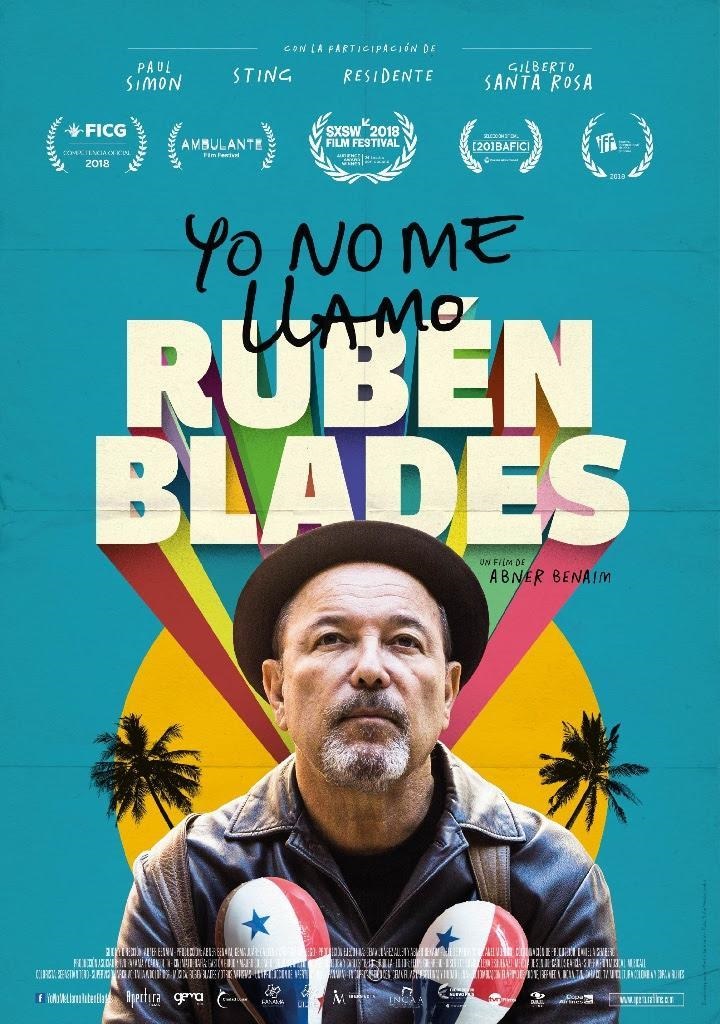 Imagen promocional de la película Yo no me llamo Rubén Blades