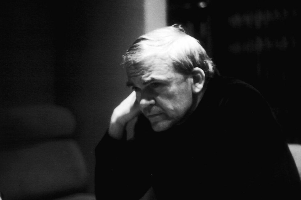 Milan Kundera. Foto de Elisa Cabot