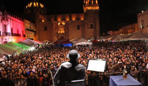 Armando Palomas en Zacatecas. Foto por Clars