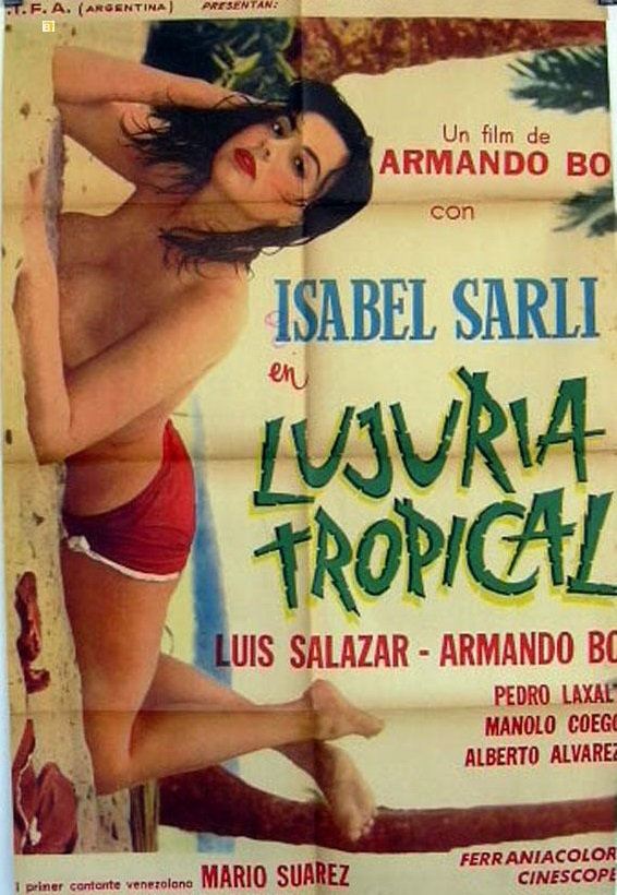 Cartel de la película Lujuria Tropical