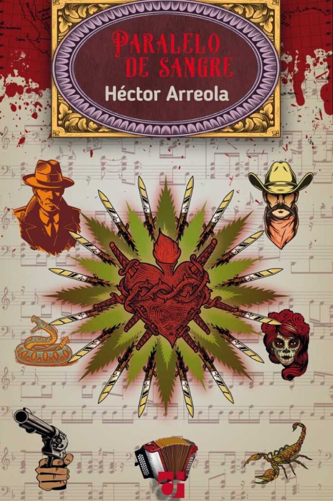 Portada de Paralelo de sangre de Héctor Arreola