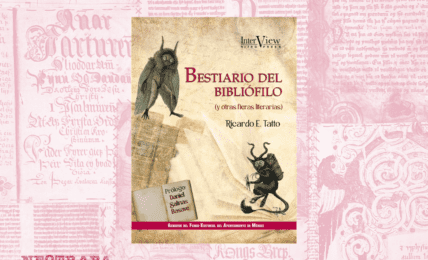 Portada del Bestiario del bibliófilo (y otras fieras literarias) de Ricardo E. Tatto publicado por Nitro Press
