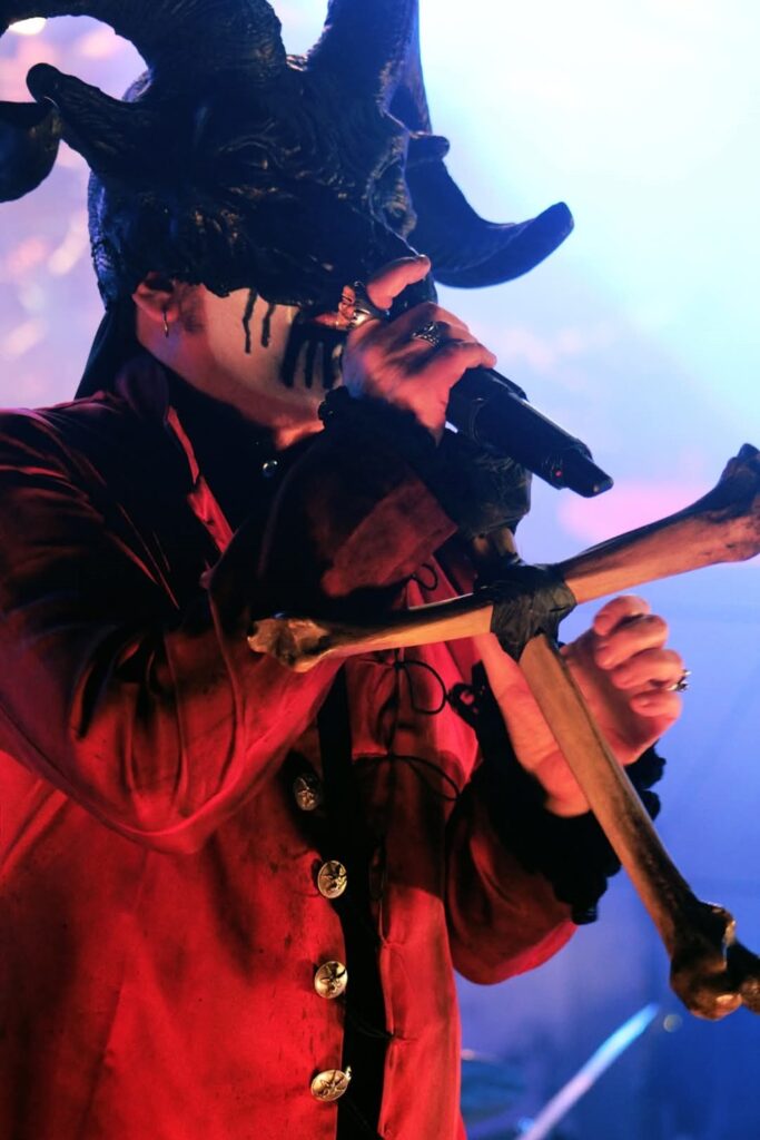 King Diamond. Fotografía de Clars