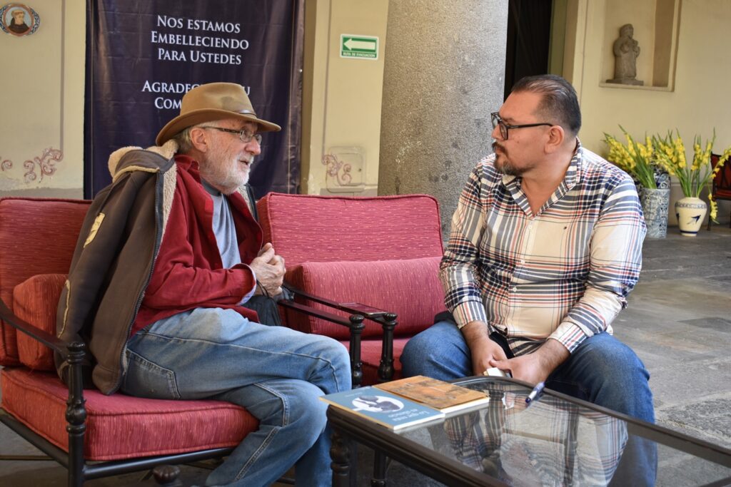 Javier Sicilia. Fotografía de Moisés Sandoval Gómez