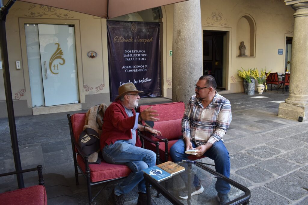 Javier Sicilia. Fotografía de Moisés Sandoval Gómez