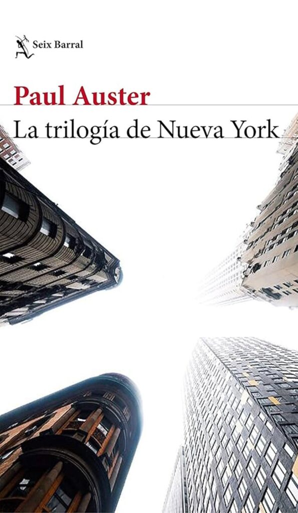 La trilogía de Nueva York de Paul Auster portada de Seix Barral