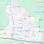 Vista de Google Maps de Teuchitlán Jalisco