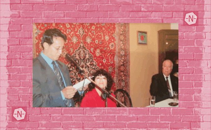 De izquierda a derecha Javier Claure, Gaby Vallejo y Guillermo Razo Cochabamba, Bolivia, 2004