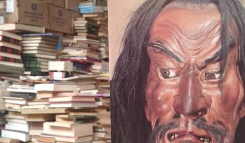 El fadero de libros. Fotografía por cortesía de Sergio Núñez