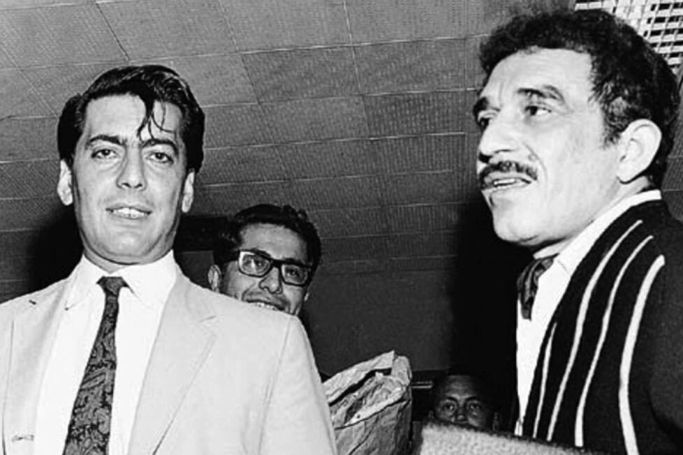 Mario Vargas Llosa y Gabriel García Márquez en 1976. Fotografía de El Mundo