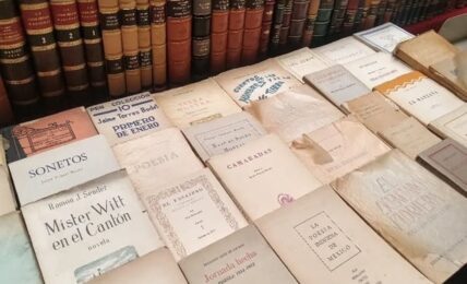 Los libros de un costal. Fotografía de Sergio Núñez