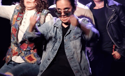 Yo tan Bergman tú tan Fellini. Fotografía por cortesía de David V. Estrada