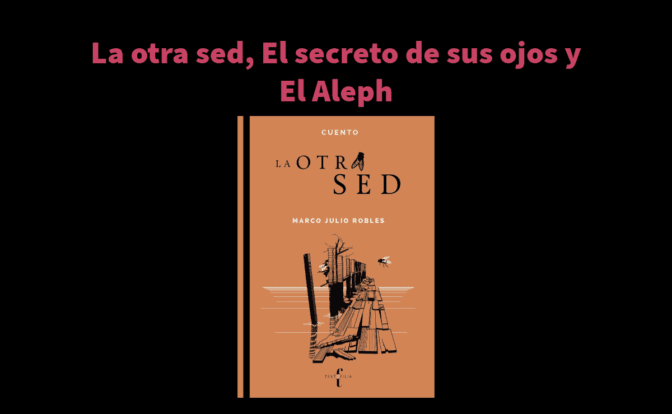 La otra sed de Marco Julio Robles