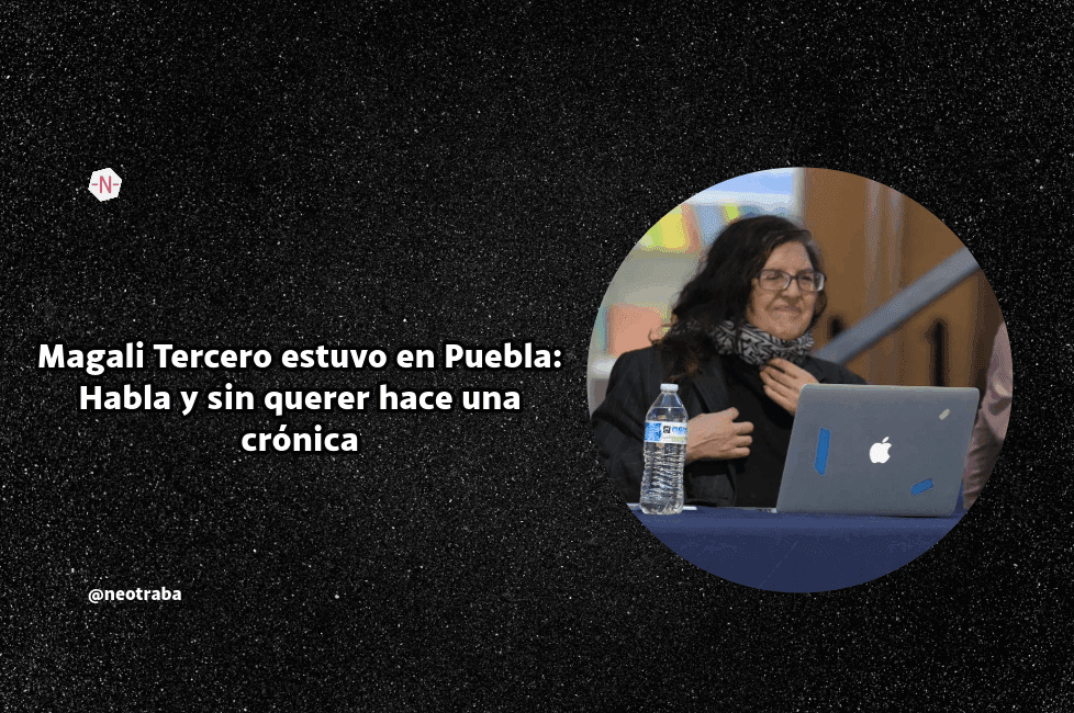 Magali Tercero estuvo en Puebla: Habla y sin querer hace una crónica