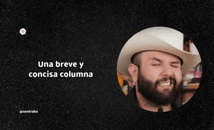 Una breve y concisa columna
