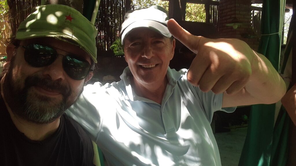 Con Rodolfo Pugliese