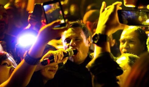 San Pascualito Rey en Monterrey. Fotografía por Clars