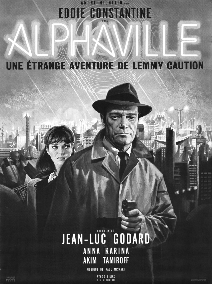 Alphaville una extraña aventura de Lemmy Caution de Jean Luc Godard