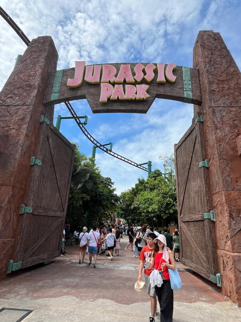 Jurassic Park de Universal Studios de Singapur. Foto de Óscar Alarcón