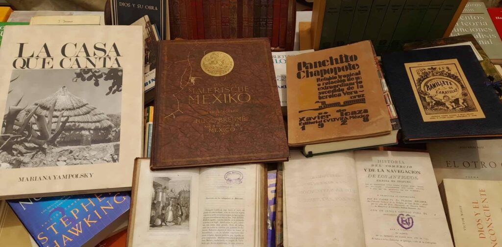 Libros en San Fernando. Fotografía de Sergio Núñez