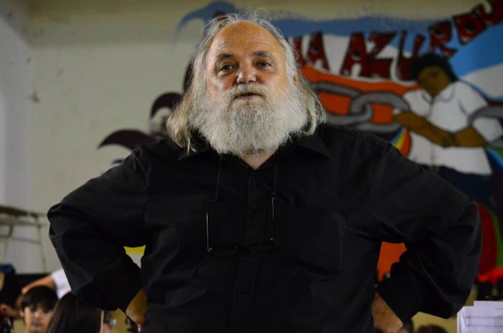 Roberto Sessa músico y compañero de Basko Inchaurraga en Educación para la Salud