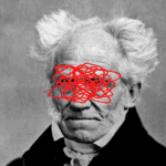 Schopenhauer en el sauna. Imagen por cortesía de Carlos Bortoni