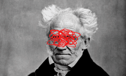 Schopenhauer en el sauna. Imagen por cortesía de Carlos Bortoni