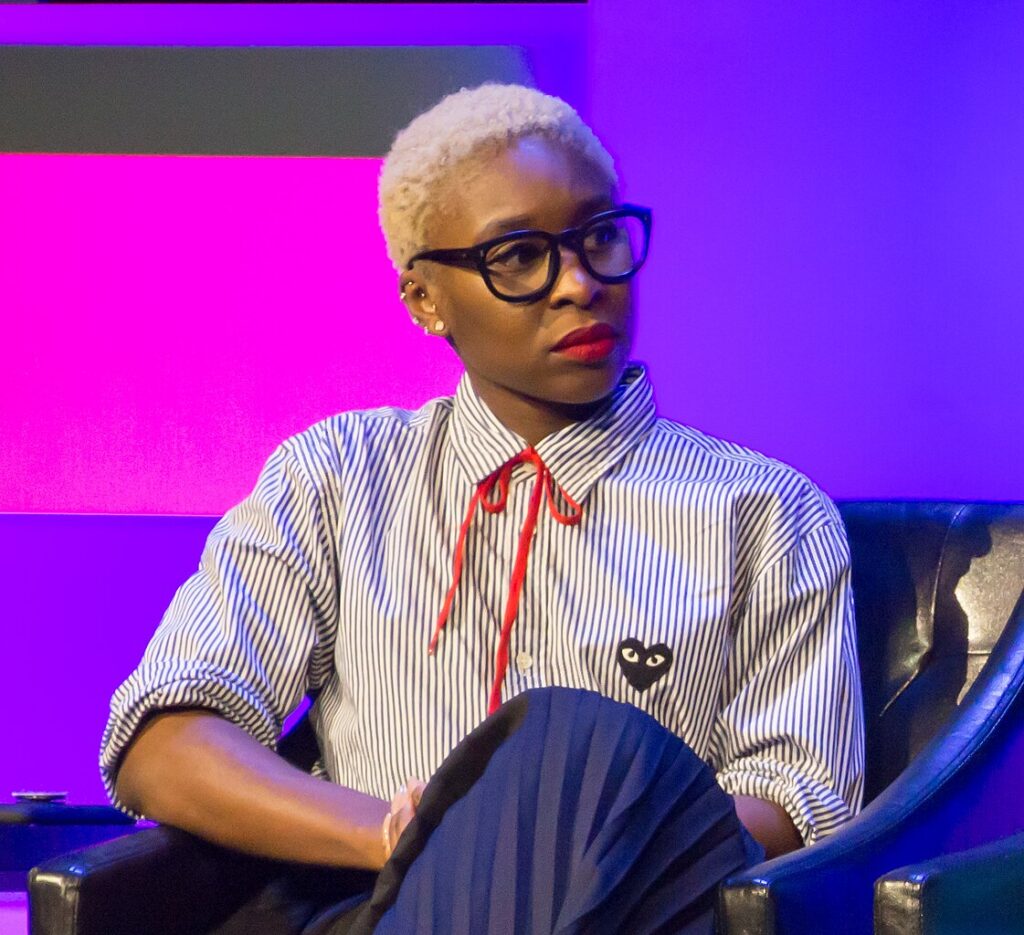 Cynthia Erivo. Fotografía de Time's Up event at the 2018