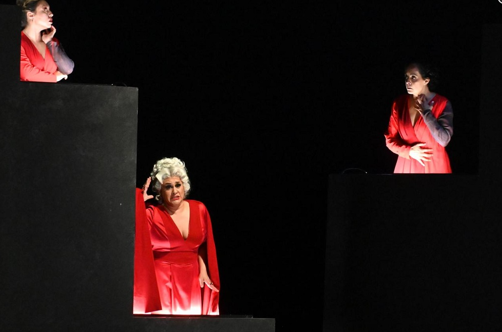 Elektra en el Palacio de Bellas Artes. Foto tomada del INBAL