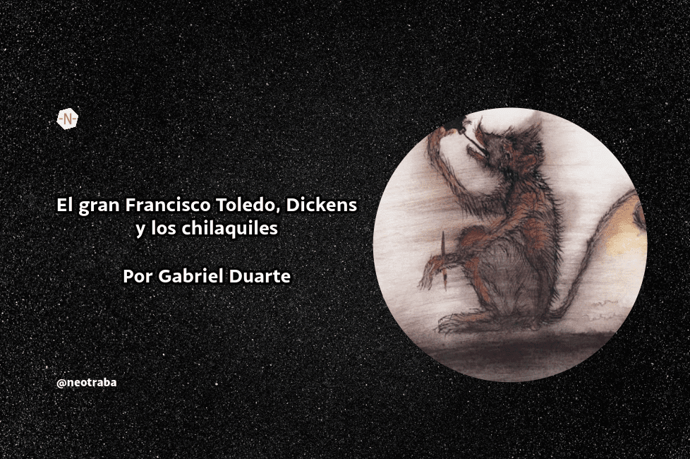 Mono de Tinta de Francisco Toledo