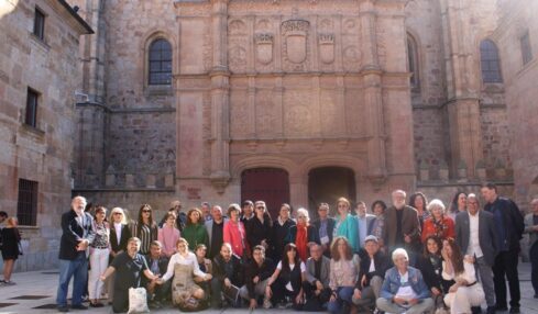Participantes en el XXVIII Encuentro de Poetas Iberoamericanos. Fotografía por Javier Claure C.