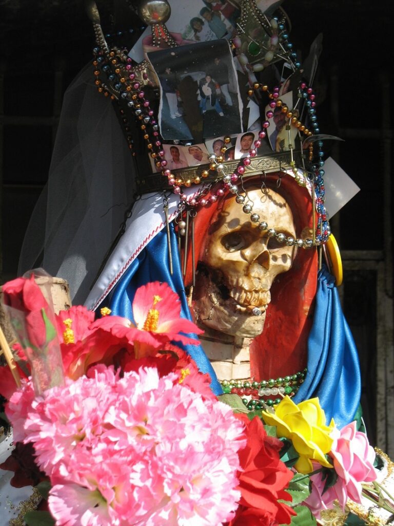 Santa Muerte en Nuevo Laredo