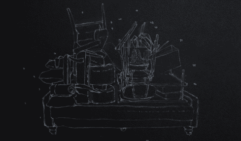 Imagen para los poemas de Mónica Morales por Héctor Bázaca