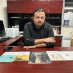 Iván Ballesteros Rojo. Coordinador del Fondo Editorial de la Universidad de Sonora. Foto de Óscar Alarcón