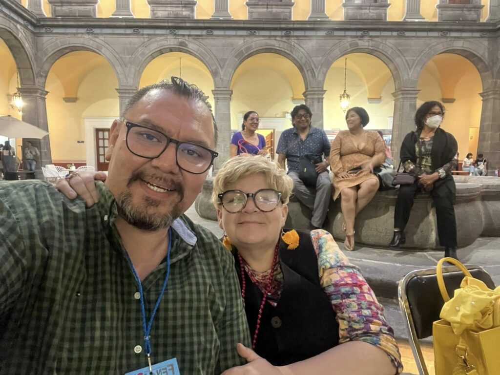 Óscar Alarcón y Mónica Maristain. Foto de Óscar Alarcón