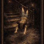 La caída. Ilustración por cortesía de Evelina Iniesta