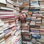 Mi inicio entre los libros. Fotografía por cortesía de Sergio Núñez