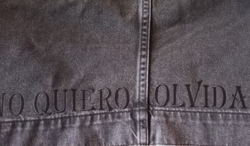 No quiero olvidar. Fotografía de Sandra González Parra para los poemas de Karmen Valladares