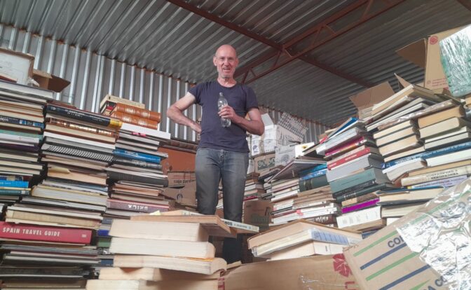 Arquéologo Stan Declercq. Fotografía de Sergio Núñez