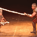 Escena de Fenrir, el dios lobo. Imagen por cortesía de David V. Estrada