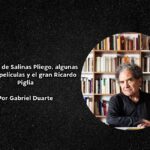 Ricardo Piglia en su estudio