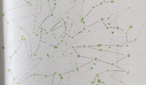 Imagen de Héctor Bázaca para los poemas de Romina Funes