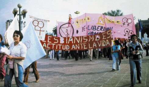 Lesbianismo feminista. Fotografía de Ana Victoria Jiménez