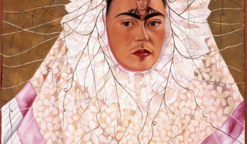 Diego en mi pensamiento de Frida Kahlo