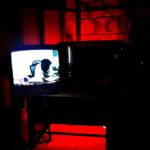 Matarife en televisión. Fotografía de Jorge Damián Méndez Lozano