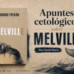 Apuntes cetológicos sobre Melvill de Rodrigo Fresán por David Marín. Imagen generada con IA ChatGPT