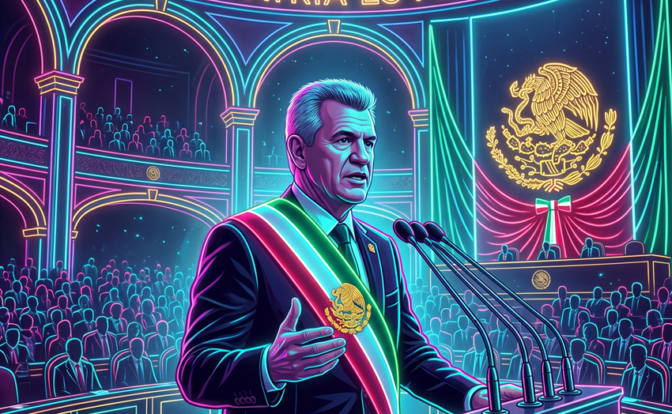 Javier Aguirre, nuestro presidente. Imagen generada con la IA Gemini