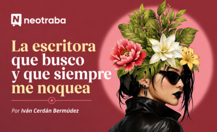 La escritora que busco y que siempre me noquea por Iván Cerdán Bermúdez reseña sobre Qué importa que Dios exista de Isa González Bretón. Imagen generada con IA ChatGPT